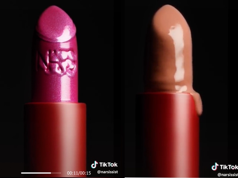 NARS Comsetics debut 'platform-native' posts on TikTok (@narscosmetics)
