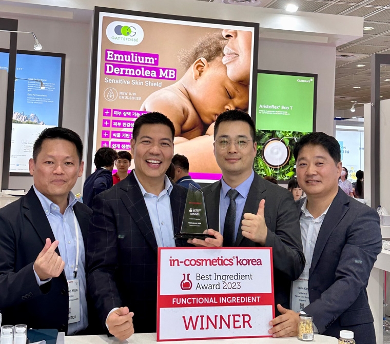 Gattefossé Asia Pacific at in-cosmetics Korea