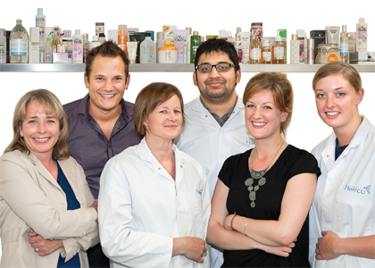 Herrco Cosmetics specialise in
the product development and
innovation of natural beauty
products backing up creative
formulations with professional
manufacturing facilities.