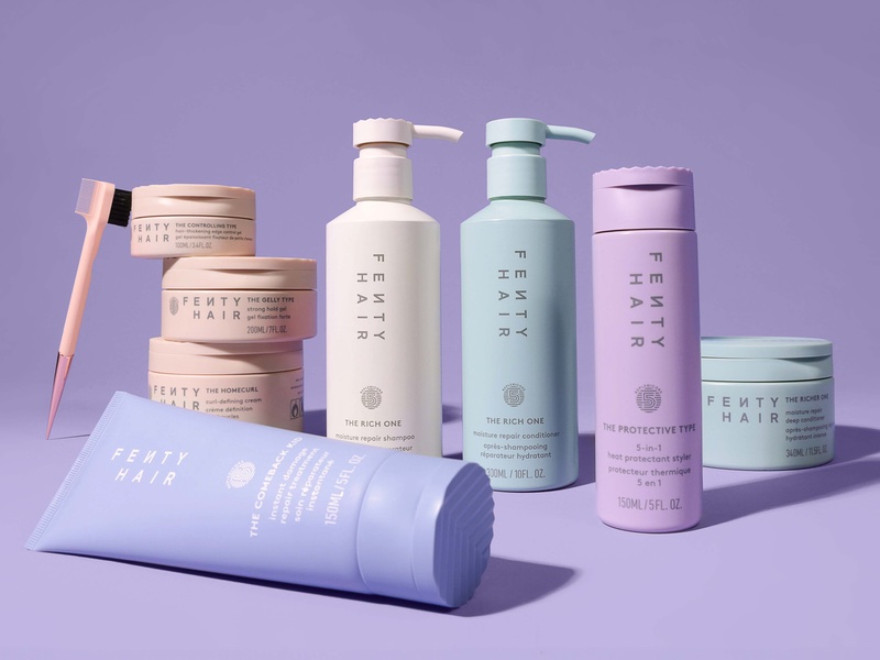 Fenty Hair's nine-piece collection