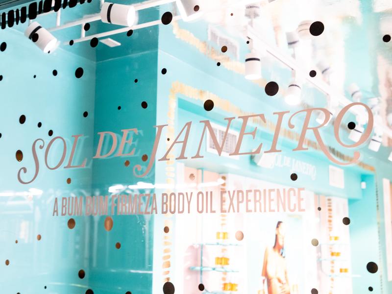 Shoppers can experience the brand's Brazilian Bum Bum Cream and Firmenza Body Oil with treatments and demonstrations